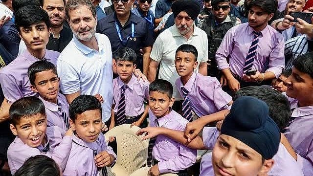 Healing touch: Rahul to sponsor education of 22 children who lost their parents in shelling by Pakistan 