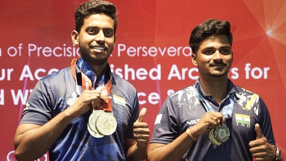 Young archers Sahil and Shrey look to raise the bar after a golden haul