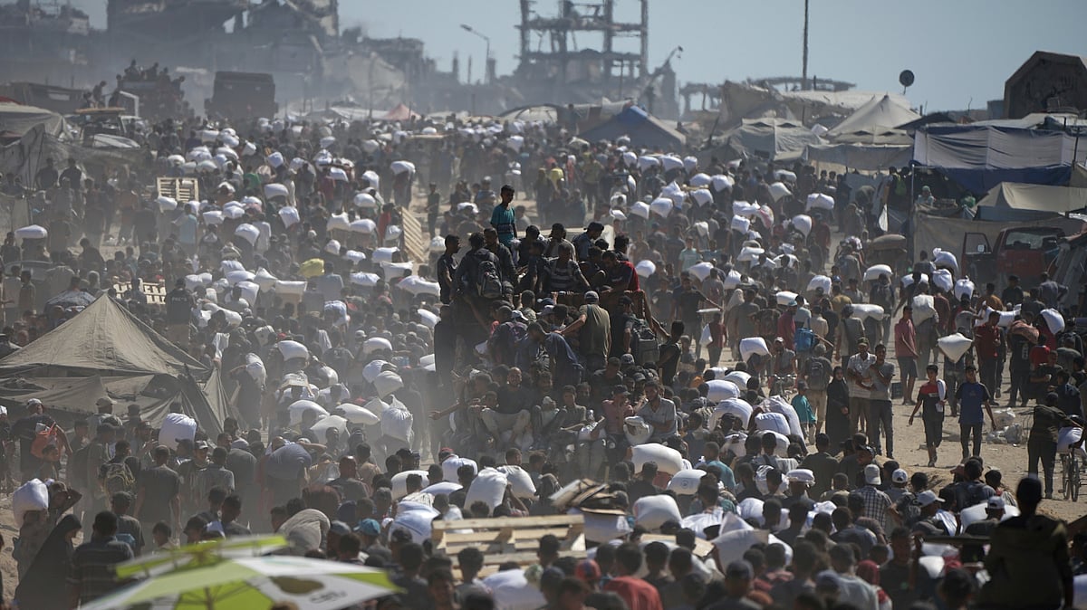 Israeli fire again kills Gaza aid-seekers as US envoy meets with hostages’ kin