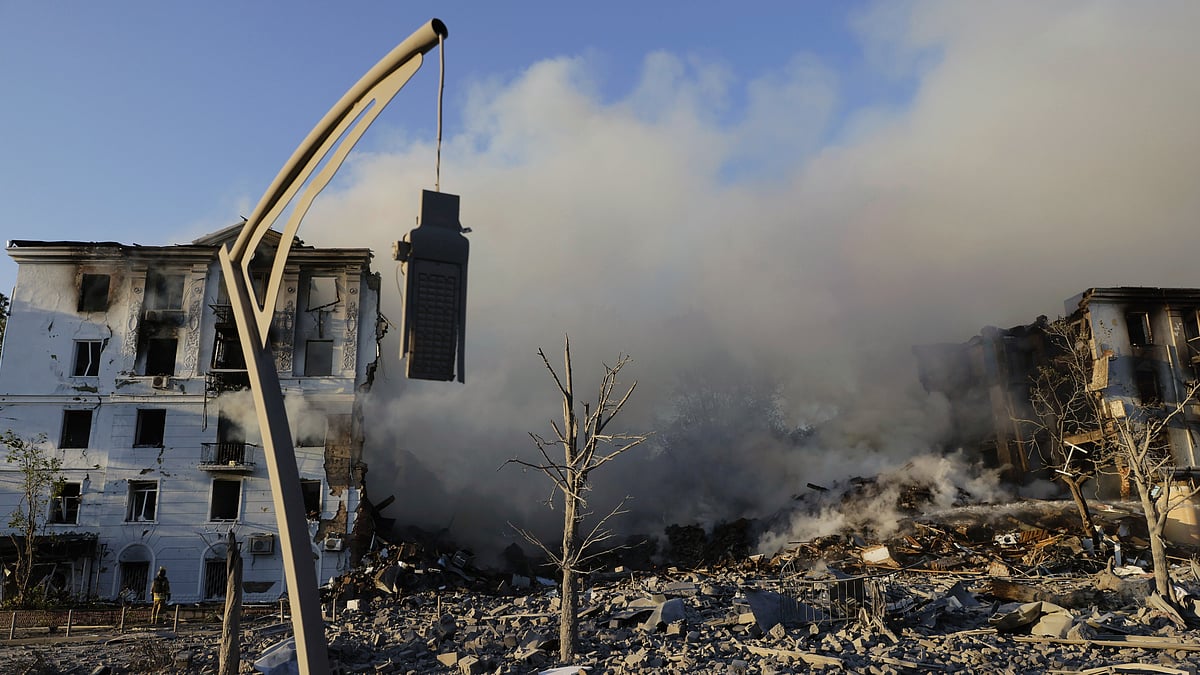 Ukrainian drones hit Russian infra in Volgograd, military airbase in Crimea