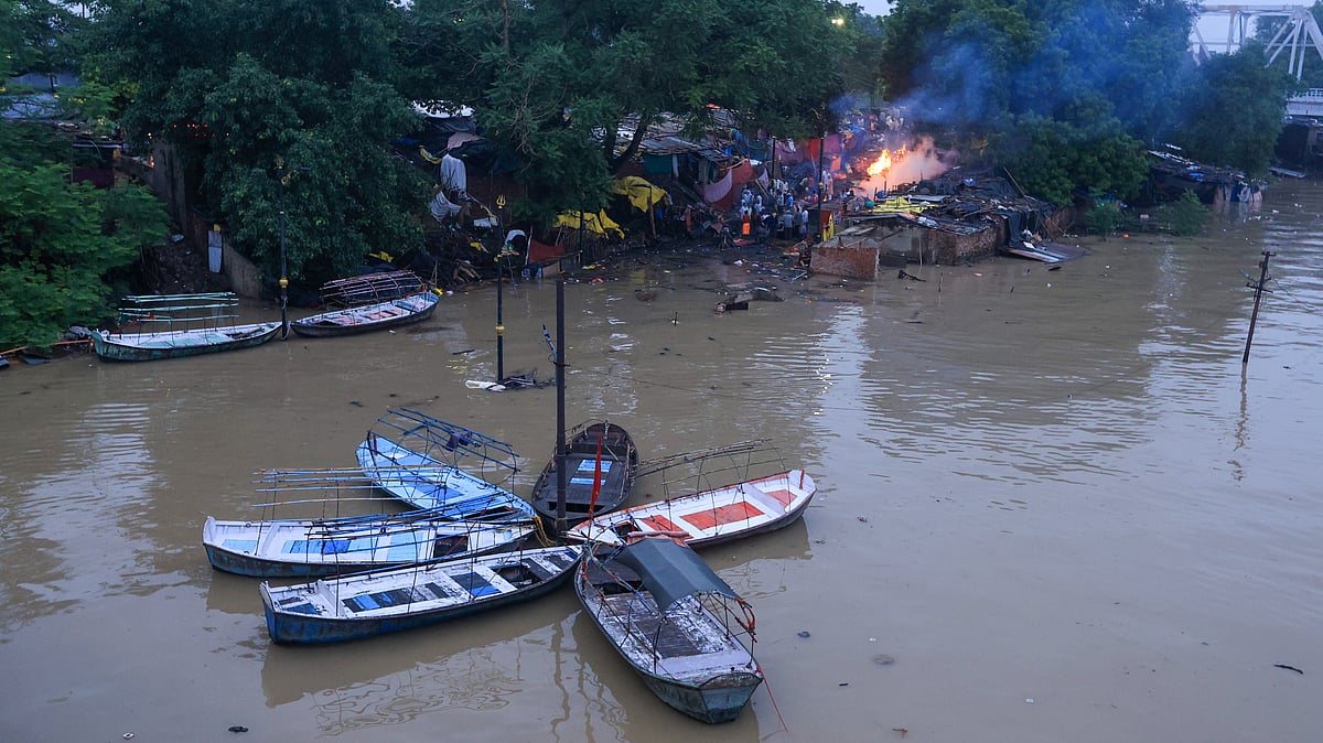 Floods in 13 UP districts; Ganga flows above danger mark in Varanasi, Prayagraj