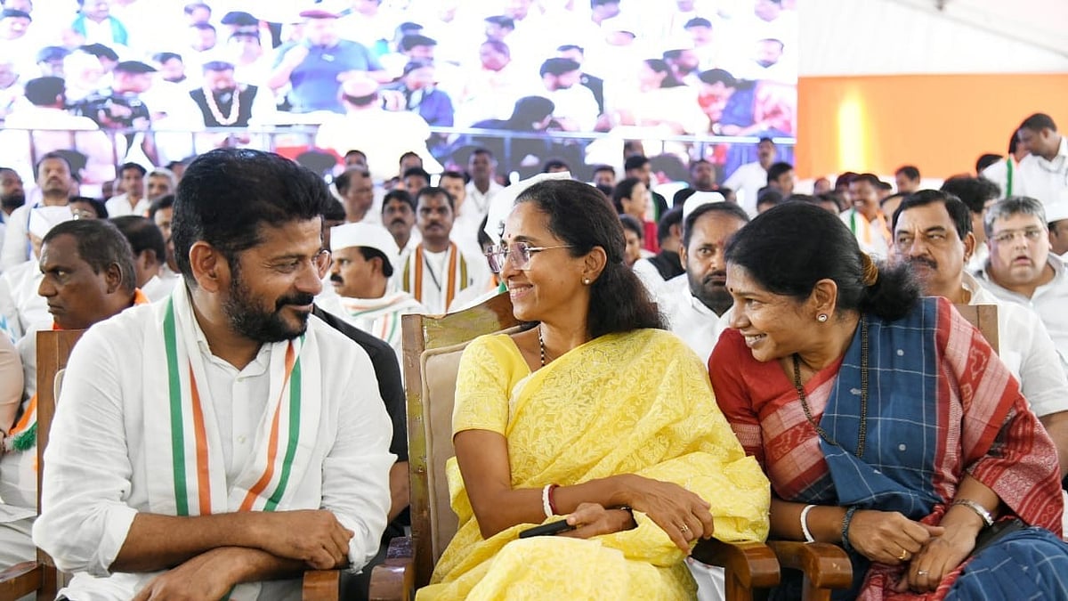 “Justice delayed is justice denied” says Priyanka as Telangana CM leads dharna for OBC quota bill 