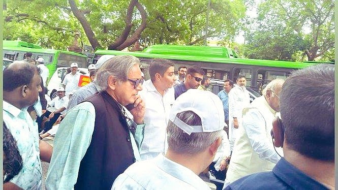 We want answers, not attacks: Tharoor slams EC over criticism of Rahul