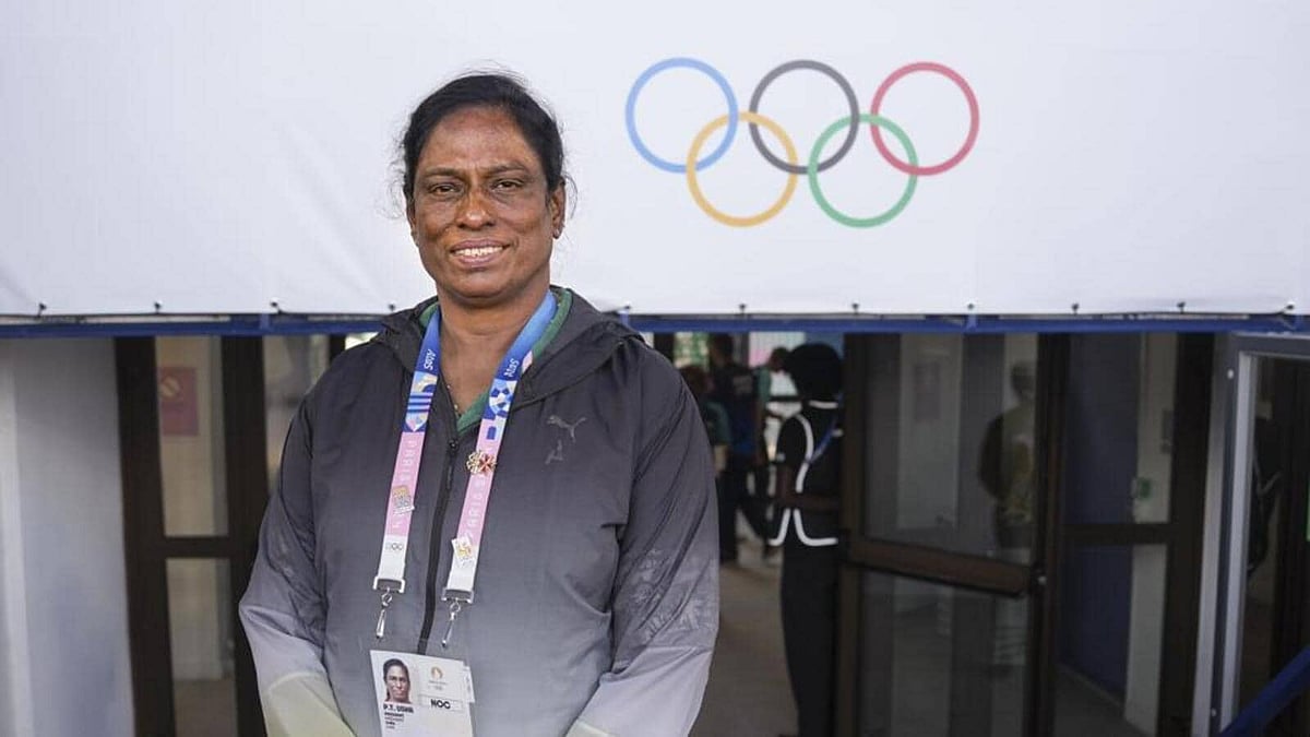 IOA president PT Usha at the Paris Olympics