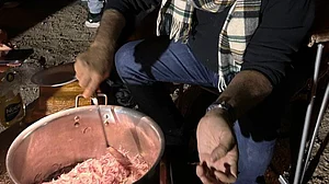 Imtiaz Jaleel gets his degh on overnight, ahead of a biryani party