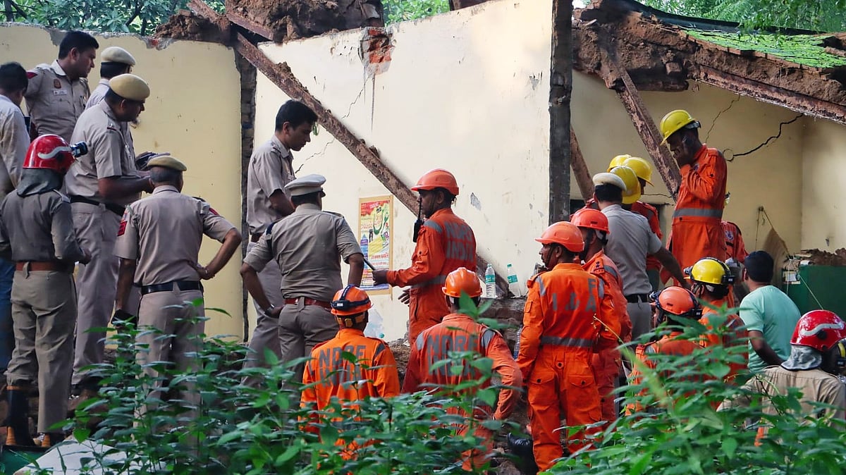 Five dead in wall collapse of dargah near Humayun's Tomb: Delhi Police