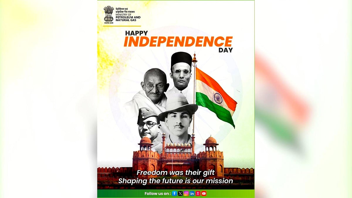 Savarkar, Mahatma Gandhi side by side in ministry post: Cong, others slam govt