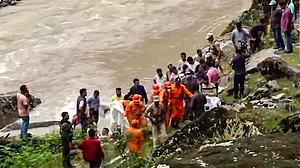 Flash floods ravage Himalayan states, but rain may not be to blame