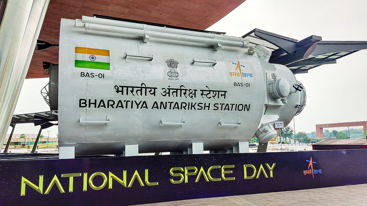 ISRO unveils model of Bharatiya Antariksh Station