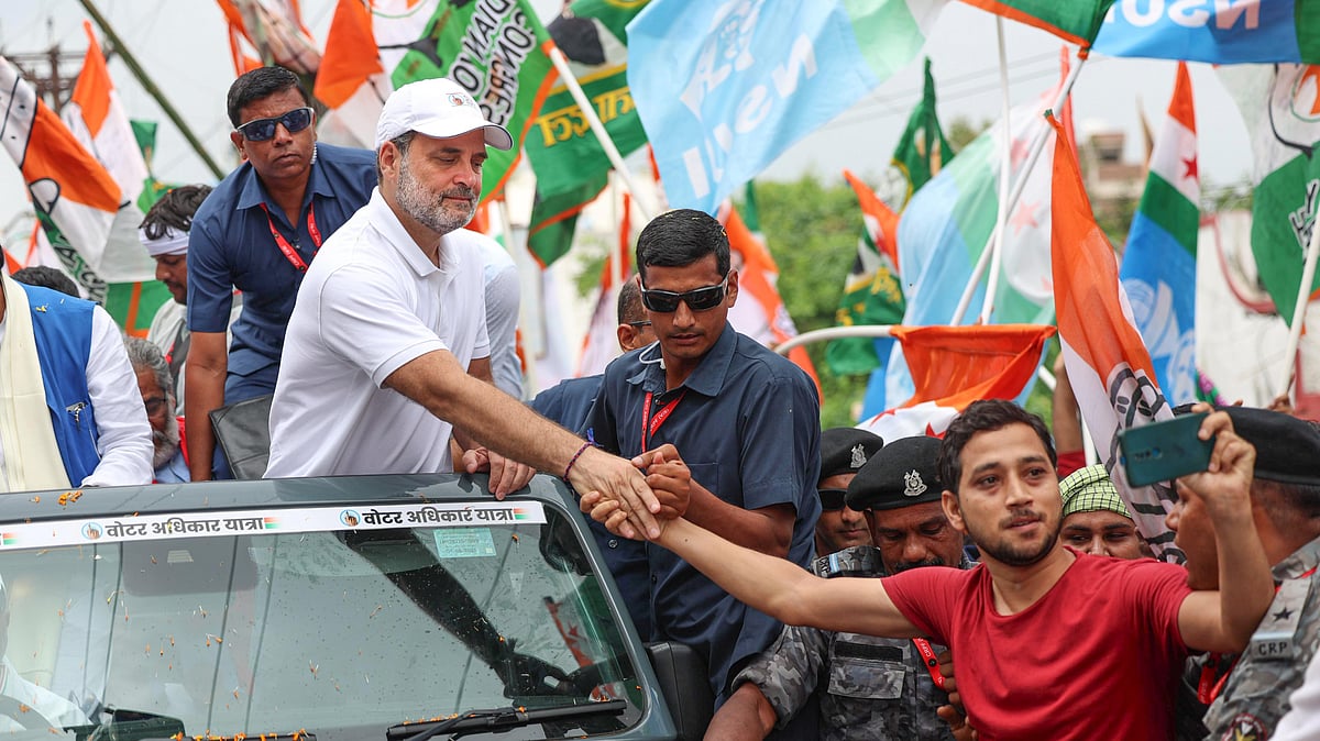 Voter Adhikar Yatra “captivating the people of India”