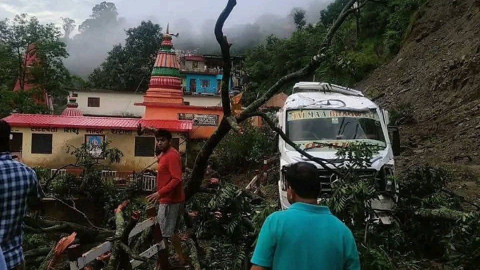 Uttarakhand: Severe flood in Tharali, Chamoli; 2 missing