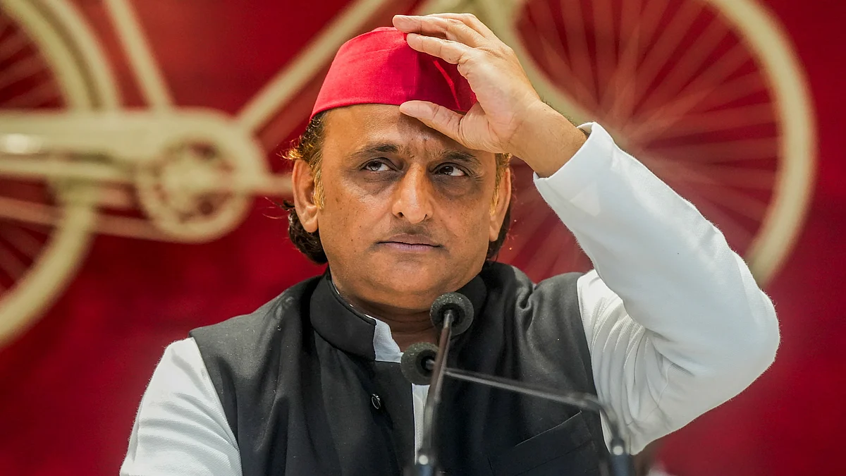 Samajwadi Party president Akhilesh Yadav 