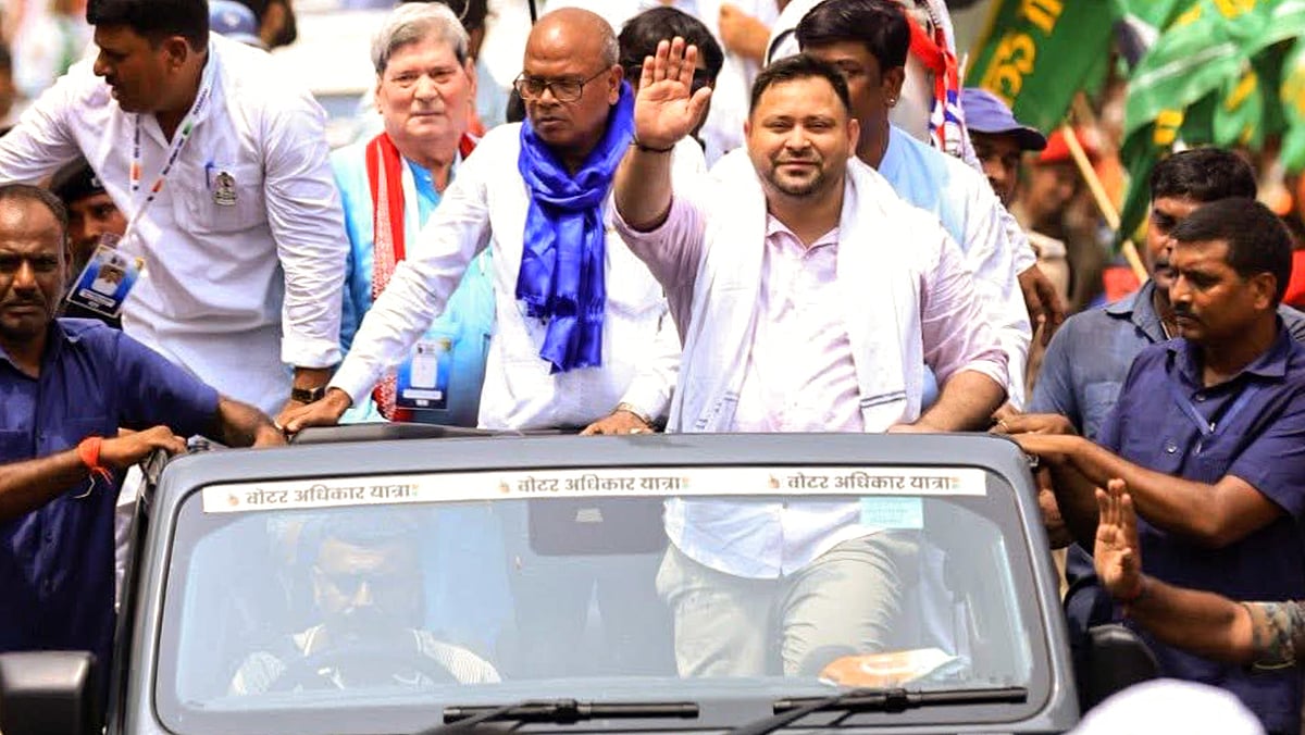 Cash, ashes and clogged drains: Tejashwi flags new Bihar scandal
