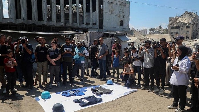 India expresses ‘deep regret’ over killing of journalists in Gaza