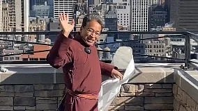 Where is Sonam Wangchuk and why?