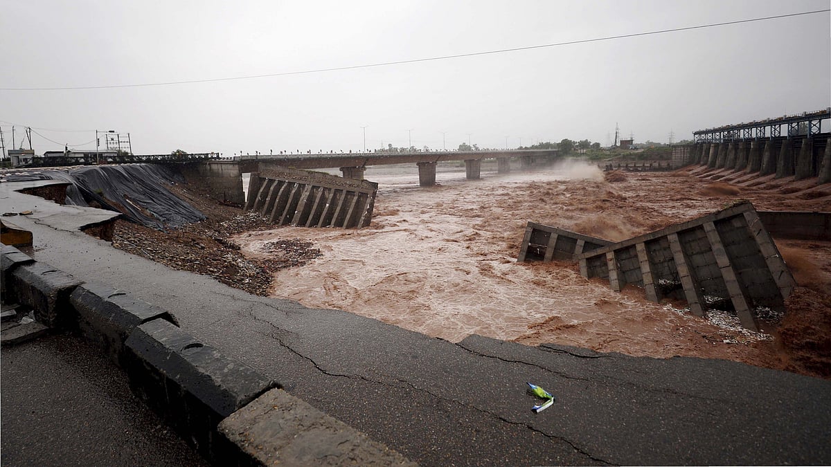 Heavy rains across Jammu; two killed in house collapse, major roads closed