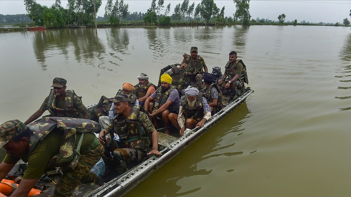 Rescue and relief operations are underway on a war footing (representative image)