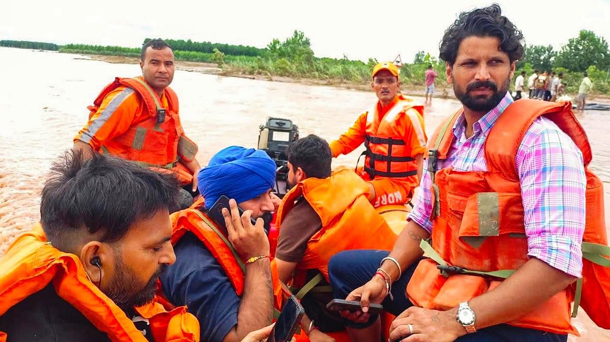 Punjab: Former India hockey stars join rescue, relief ops in flood-hit areas