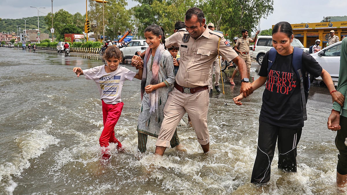 Monsoon fury unleashed: Rajasthan drowns amidst loud red alert