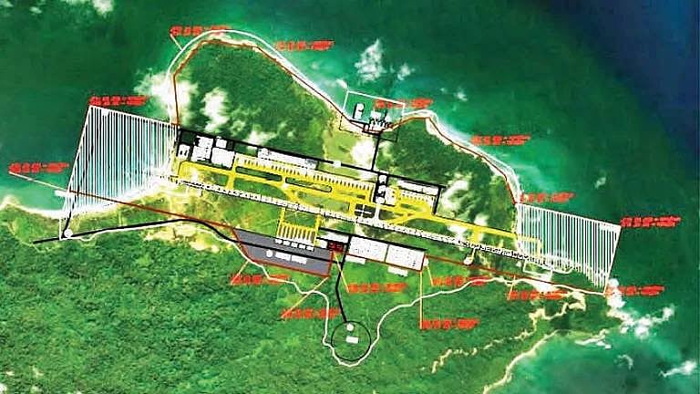 Development plan for the port area under the Great Nicobar project, the island home of two PVTG tribes