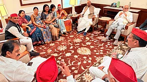 V-P poll: Nearly 96 per cent turnout by 3 pm