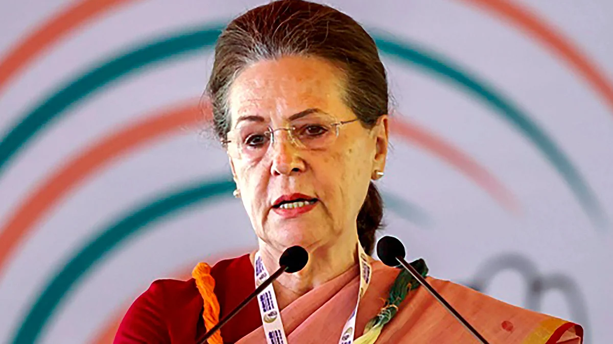 Senior Congress leader Sonia Gandhi