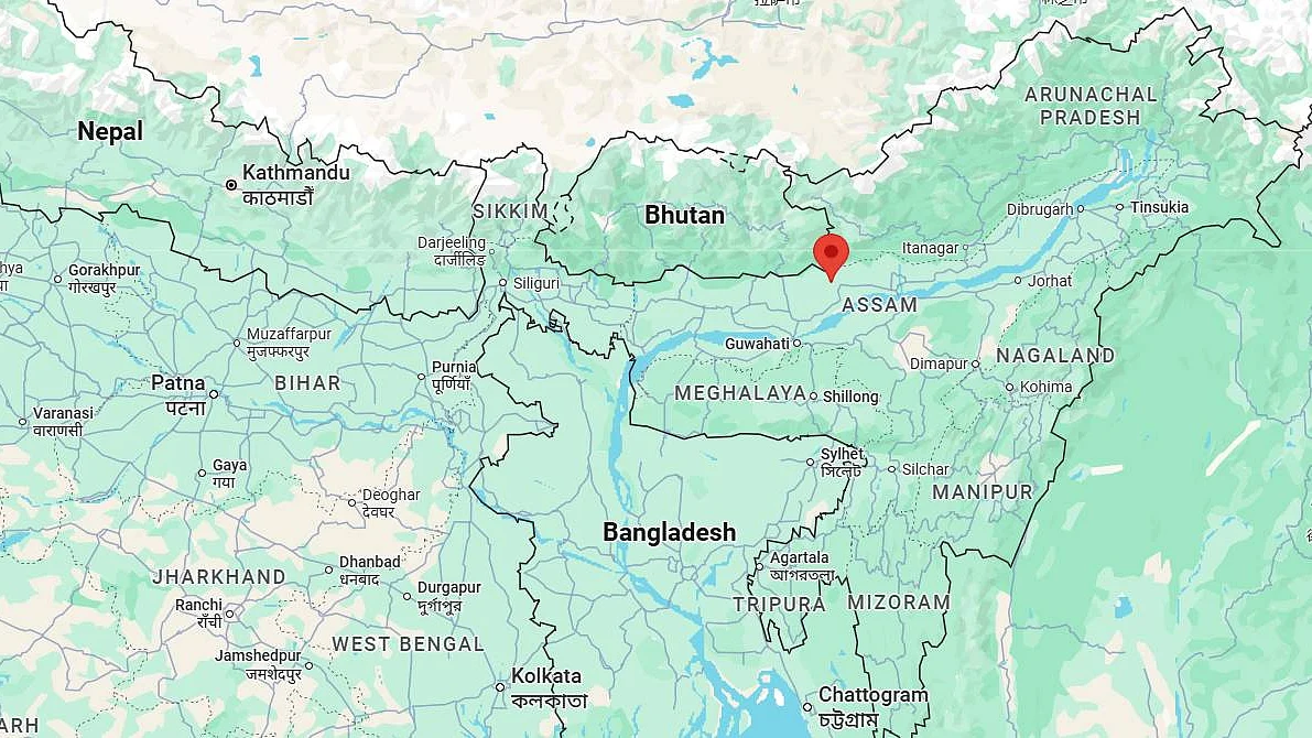 Eyewitnesses in Itanagar said buildings shook noticeably.