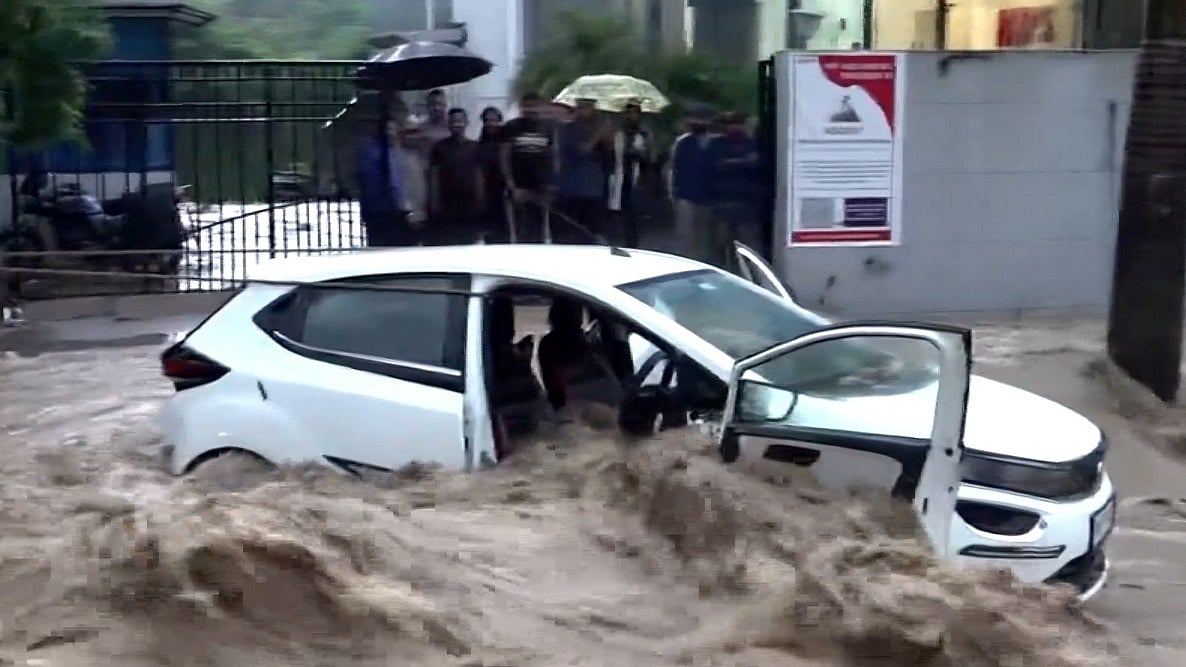 Severe cloudbursts trigger flash floods across Himachal and Uttarakhand
