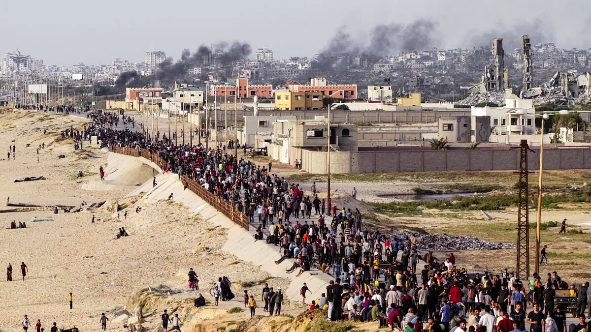 Escape to nowhere: residents of Gaza City