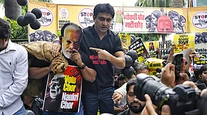 Annual 'National Unemployment Day' protest held on PM Modi's birthday