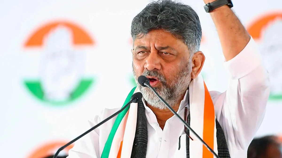 Karnataka deputy chief minister D.K. Shivakumar