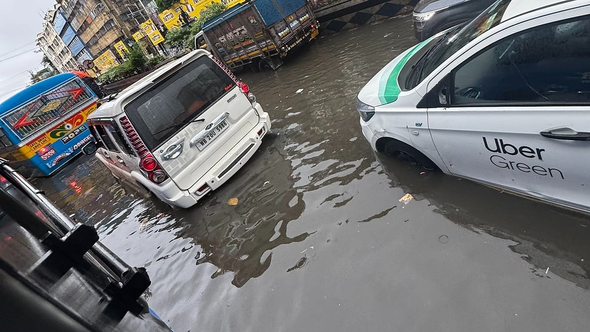 Puja buzz meets rain fury: Kolkata submerged after record showers