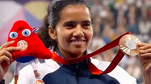 Preeti Pal, India's flagbearer