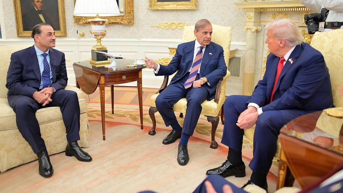 Pakistan's PM Shehbaz Sharif, army chief Asim Munir and POTUS Donald Trump have a pow-wow 