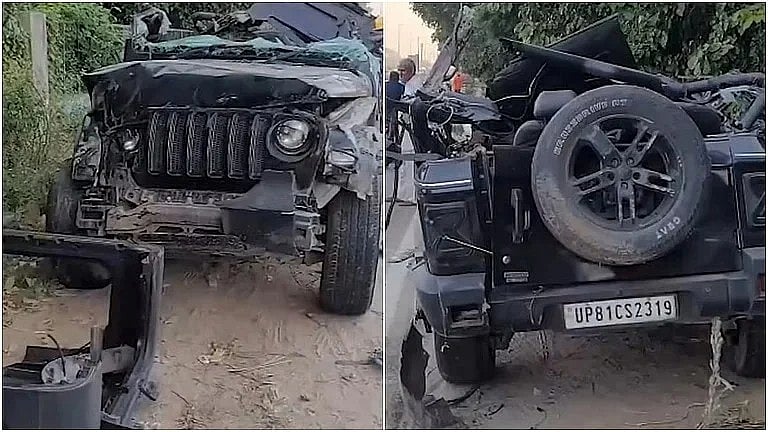 Speeding Thar collides with divider on Delhi-Gurugram expressway, 5 killed