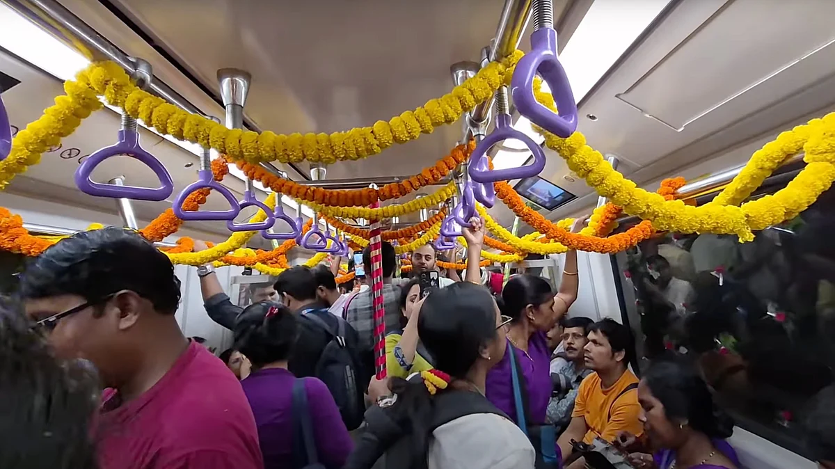 Kolkata Metro ready for max Durga Pujo passengers