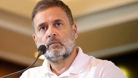 Leader of Opposition in the Lok Sabha Rahul Gandhi.
