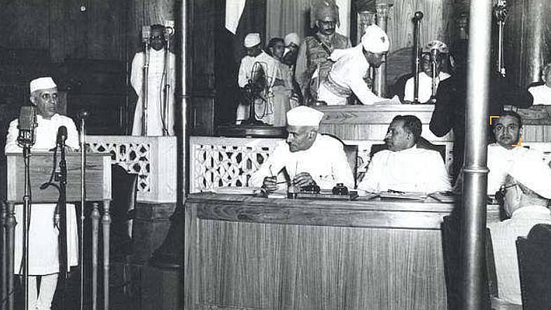 Jawaharlal Nehru’s forgotten, poetic Hindustani prelude to ‘Tryst with Destiny’