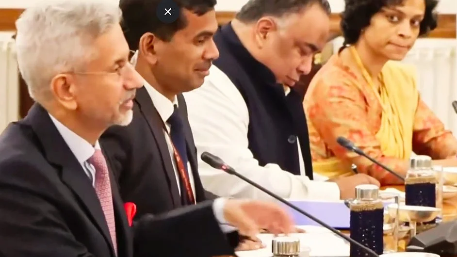 S. Jaishankar makes his opening remarks at the India-Egypt Strategic Dialogue in New Delhi