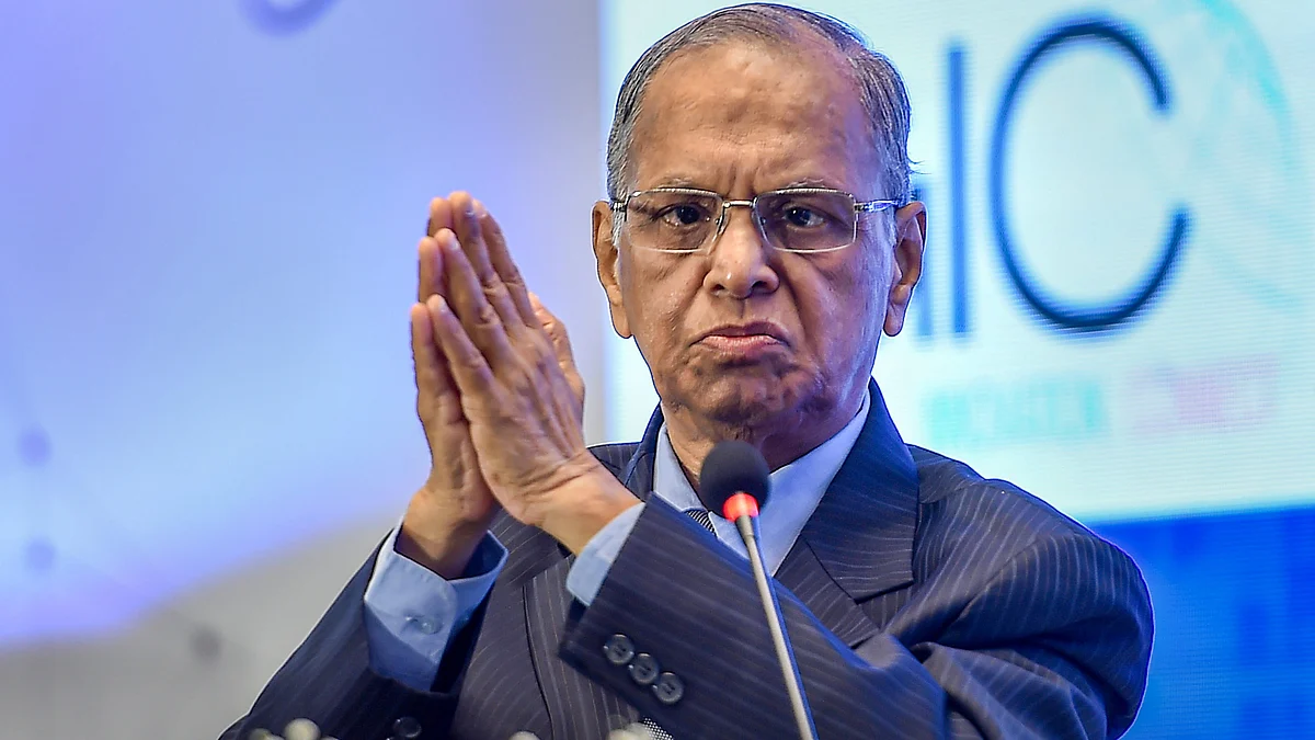 Infosys founder N.R. Narayana Murthy.