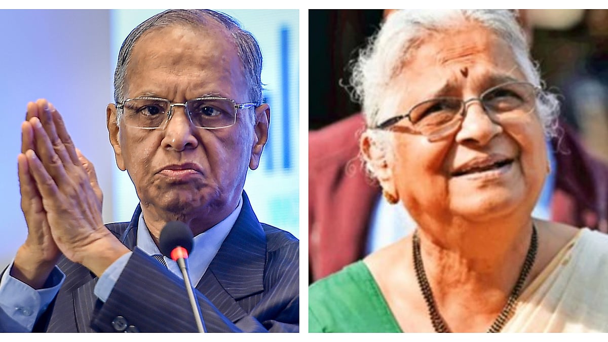 Narayana Murthy and Sudha Murty