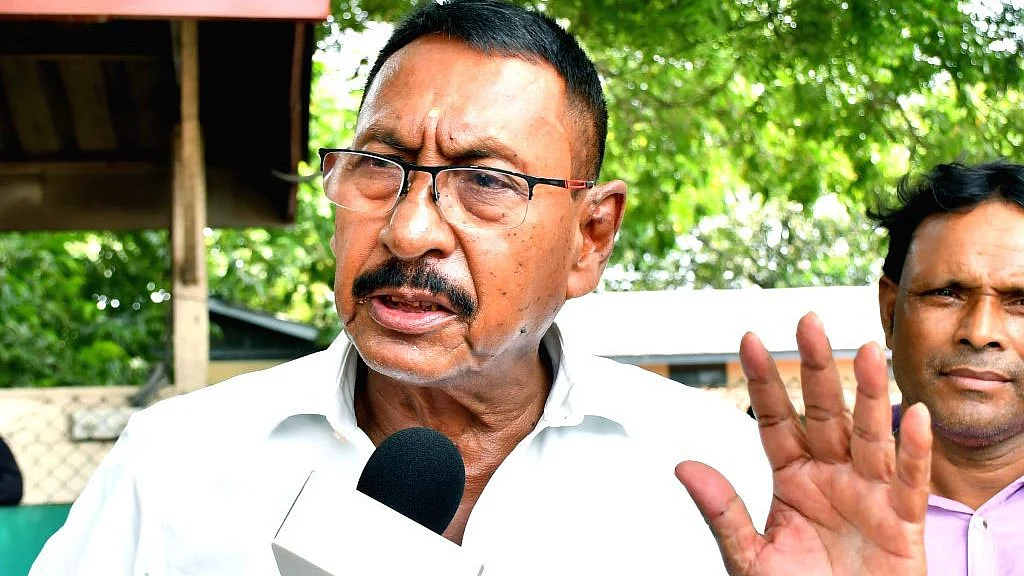 Former Union minister Rajen Gohain