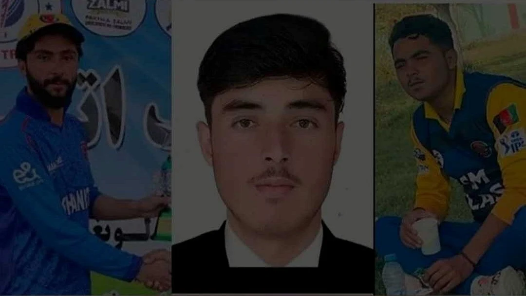 From left: Kabeer Agha, Haroon and Sibghatullah