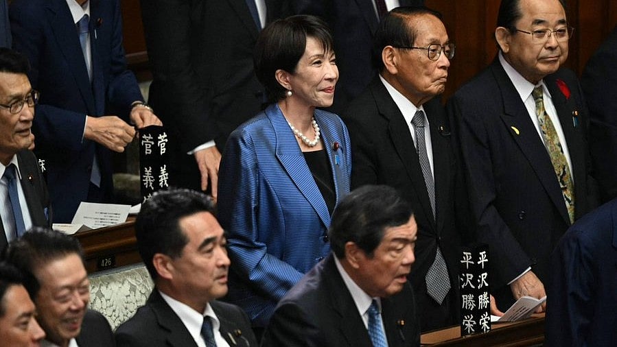 Japan's prime minister Sanae Takaichi 