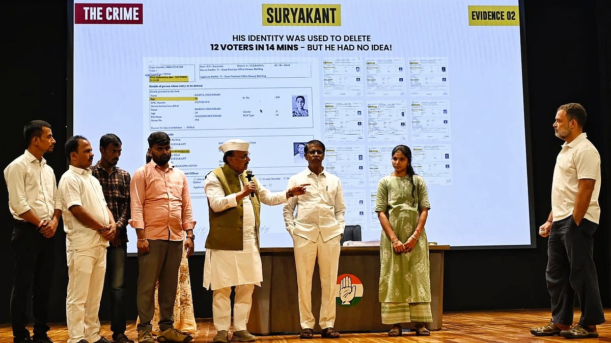 'Vote chori': SIT fixes on 6 suspects paid Rs 80 per vote deletion in Karnataka
