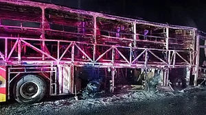 Andhra Pradesh: Deadly bus blaze claims 20 lives, raises safety alarms