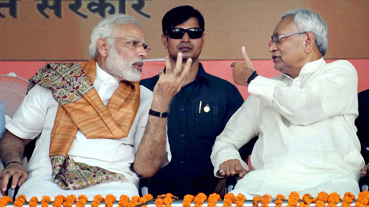 File photo of PM Modi and Bihar CM Nitish Kumar 