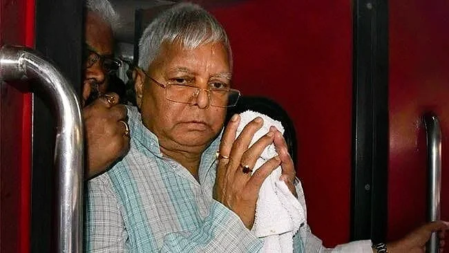 Former Bihar CM Lalu Prasad Yadav