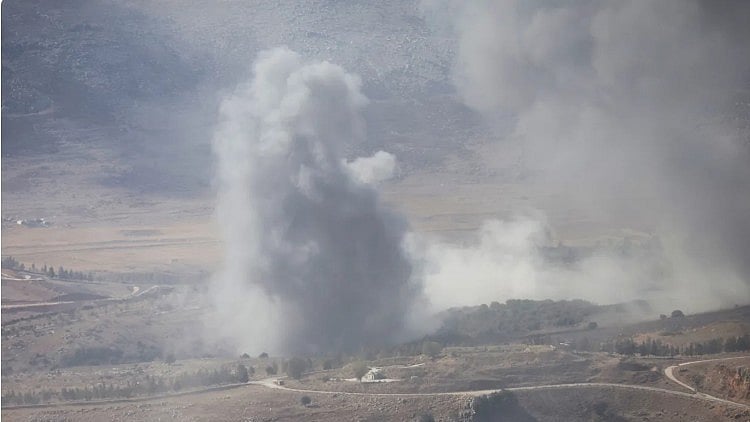 Airstrikes by Israeli forces