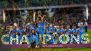 A nation in bloom: India hails its golden daughters of cricket